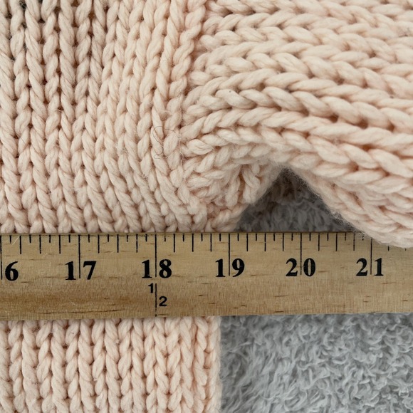 Vintage One Step Up Sweater Women's‎ Medium Hand Knit Embroidered Mock Neck 90s - Picture 4 of 7